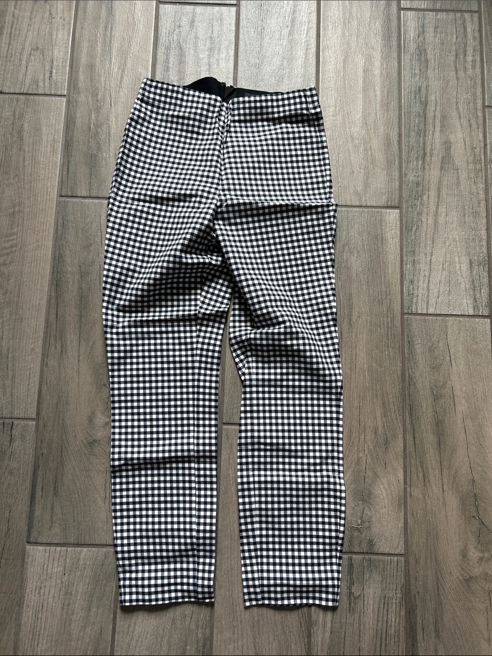 rag & bone navy and White Gingham Chinos